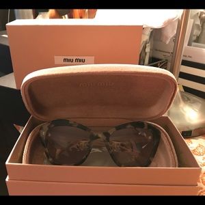 *SOLD* Miu Miu Acetate Sunglasses